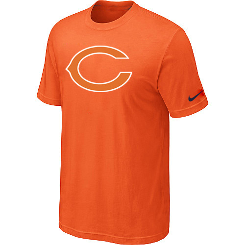 Nike Chicago Bears Sideline Legend Authentic Logo Dri-FIT NFL T-Shirt - Orange